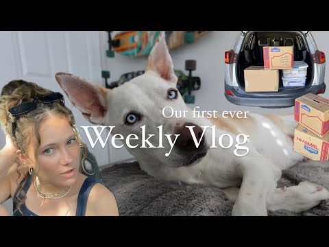 Weekly Vlog/ moving out of my parents house