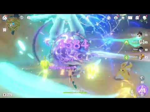 Cyno, Yaoyao and Yelan Team Gameplay!