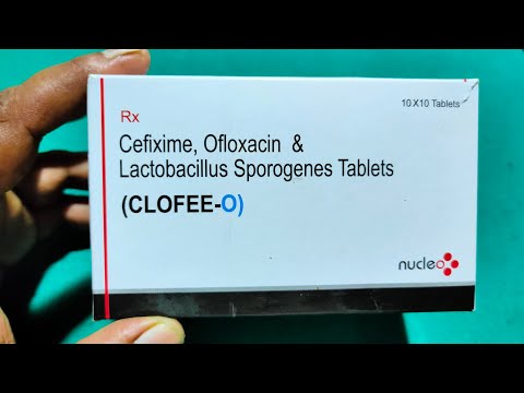 Cefixime & ofloxacin & Lactic Acid Bacillus Table