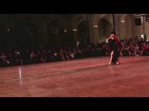  Miguel Angel Zotto  and  Daiana Guspero  are  dancing  at  Catania Tango Festival  in  2013
