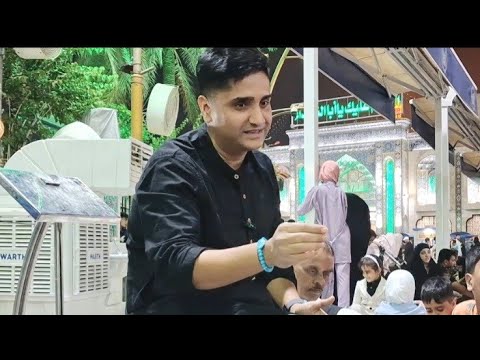 Majlis e Aza at Karbala, Bainul Harmain - Janab Sadiq Rizvi sb. 