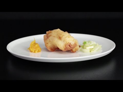 Le ricette di Pasta Garofalo e Niko Romito: Baccalà fritto con confettura di arancia