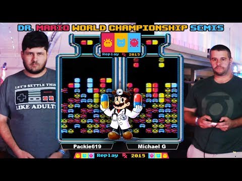 Dr.  Mario World Championship Semis 2 - Packie vs. Michael G