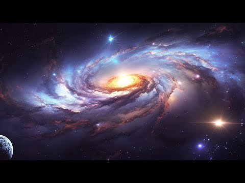 ✨  Space Ambient Music • Deep Relaxation Space Scenes [ 4K UHD ]