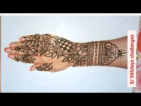 Hena Mehendi design #viral video #@pratima-u8b