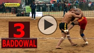 Baddowal (Ludhiana) Kabaddi Tournament 25  Jan 2015 Part 1 by Kabaddi365.com