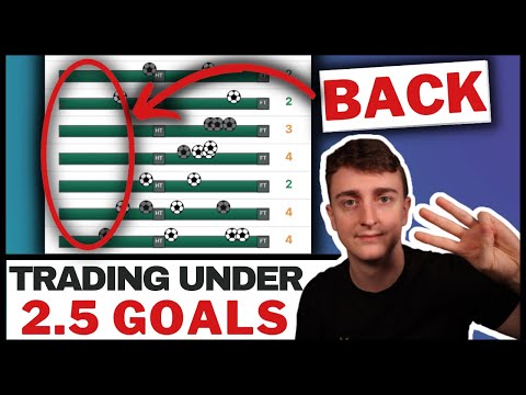 3 Tips to Make Money Betfair Trading Under 2.5 Goals
