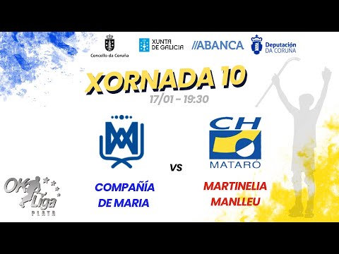 🎥​ OK PLATA: CDM  Hockey patines vs CH MATARÓ  J10 17/01/2026
