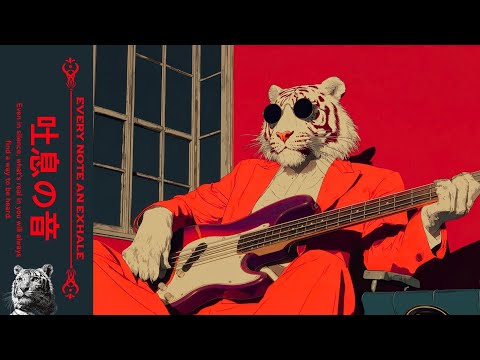 𝗘𝗩𝗘𝗥𝗬 𝗡𝗢𝗧𝗘 𝗔𝗡 𝗘𝗫𝗛𝗔𝗟𝗘 吐息の音 | A Relaxing Reflection Session | Electric Guitar Funk Playlist #chilllofi