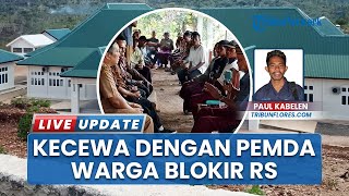 Warga Desa Lewohedo Tutup Paksa RS Pratama Solor Buntut Kecewa Dengan Pemda Flores Timur