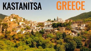 KASTANITSA - PLATANOS - ARCADIA - GREECE - 4k