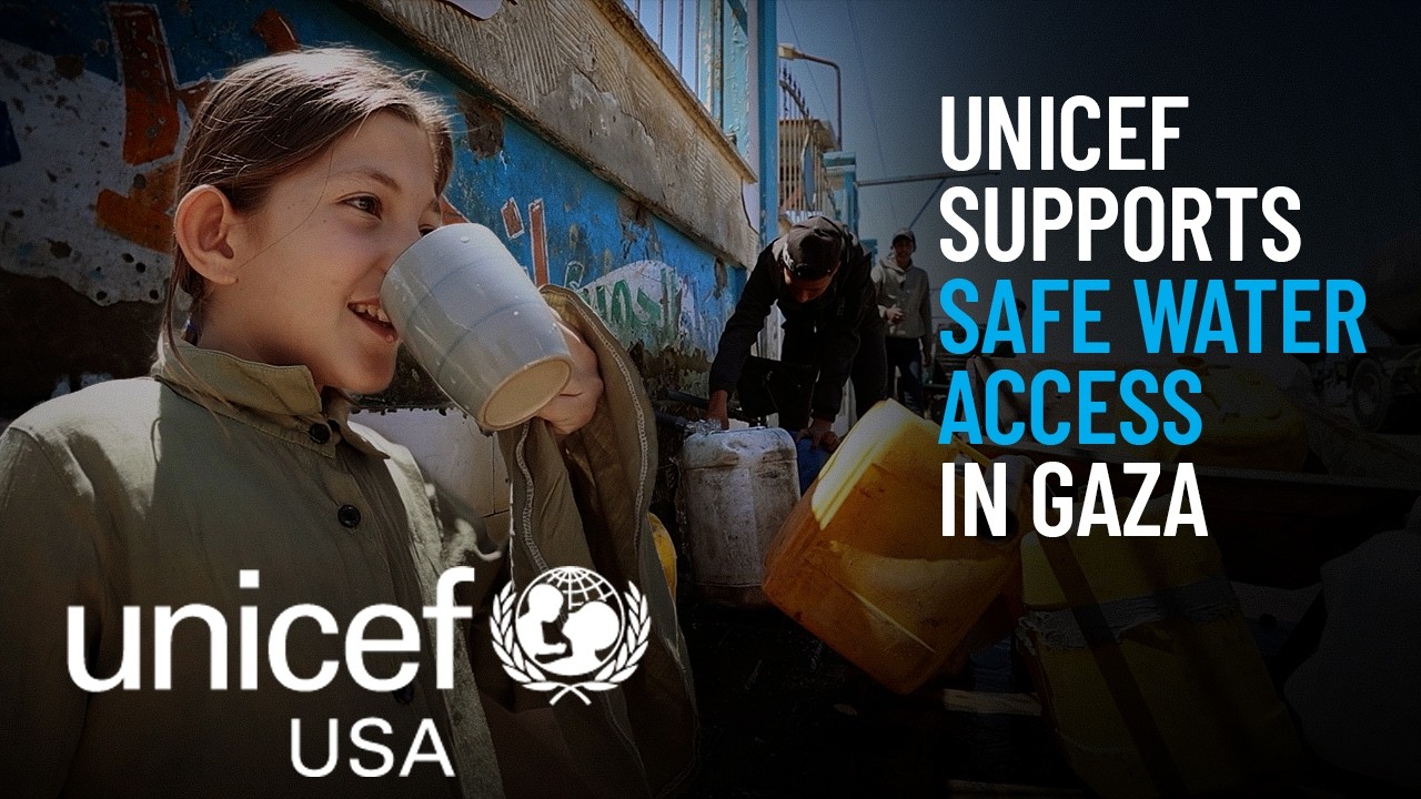 UNICEF Supports Safe Water Access in Gaza