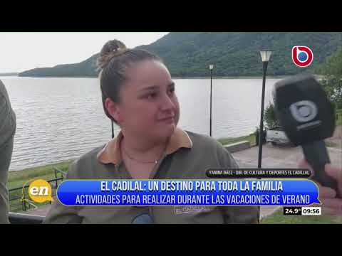 El Cadillal presentó su temporada de verano 2026 con actividades para toda la familia