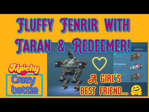 War robots – Fenrir with Taran and Redeemer + Crazy last minute battle! WR Gameplay