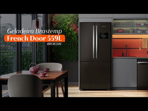 Geladeira French Door 3 Portas Inox Design e Tecnologia Premium 559 Litros Brastemp - BRO85MK - video