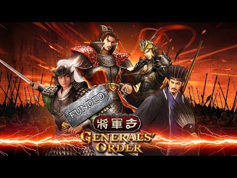 Generals' Order Card Game Intro (IGG)