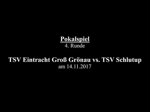 TSV Eintracht Groß Grönau vs. TSV Schlutup - Pokalspiel am 14.11.2017
