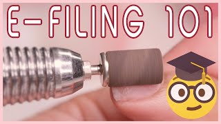 How to use an E-file Nail Drill on Acrylic Nails