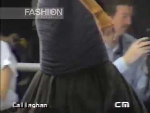 "Callaghan" Spring Summer 1987 Milan Pret a Porter Woman by Canale Moda