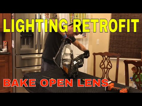 Lighting Retrofit Bake Open Review 06-13 Lexus IS250 IS350 2IS LED DRL DEPO Aftermarket
