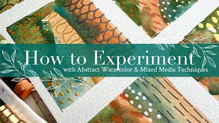 Download lagu How to Experiment with Abstract Watercolor & Mixed Media Techniques mp3 Download lagu How to Experiment with Abstract Watercolor & Mixed Media Techniques mp3