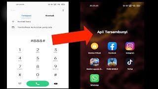 cara sembunyikan aplikasi di dial telepon