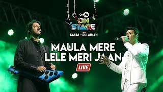 Maula Mere Lele Meri Jaan | Salim Sulaiman Live | Vipul Mehta | 9XM On Stage