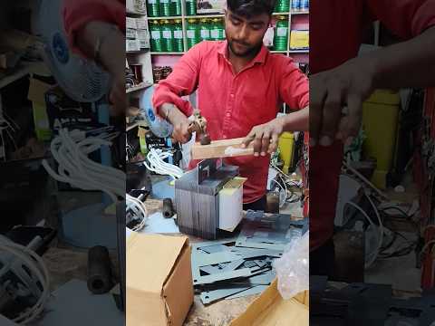10 kilowatt ⚒️🪛🧑‍⚖️stabilizer #transformer ka #core banne# Wale Hain #manual #stabilizer