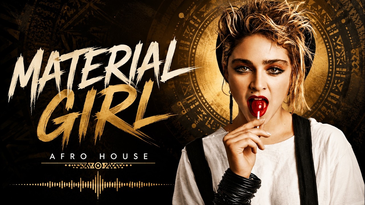Madona - Material Girl | Afro House (Cover) #dj  #remix