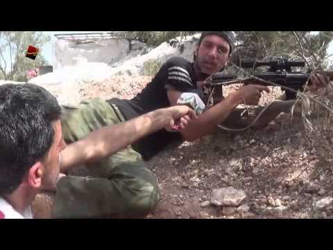 تقرير مرئي يوثق أحد جبهات الرباط في تلبيسة في ريف حمص