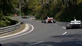 preview picture of video 'Sports Car in the Forest S-Curve - European Hill Race Eschdorf Luxembourg'