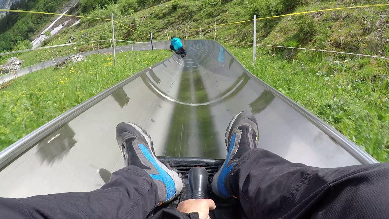 Unleash the thrill of toboggan adventures with your loved ones at Brunni.