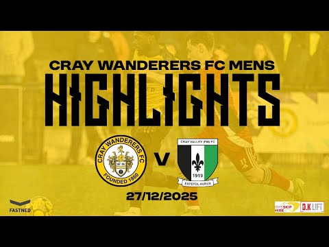 HIGHLIGHTS: Cray Wanderers 5-0 Cray Valley PM