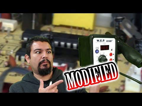 TWB #81 | WEP/Yihua 858D+ Hot Air Rework Station Manual Cooldown/Shutoff Mod