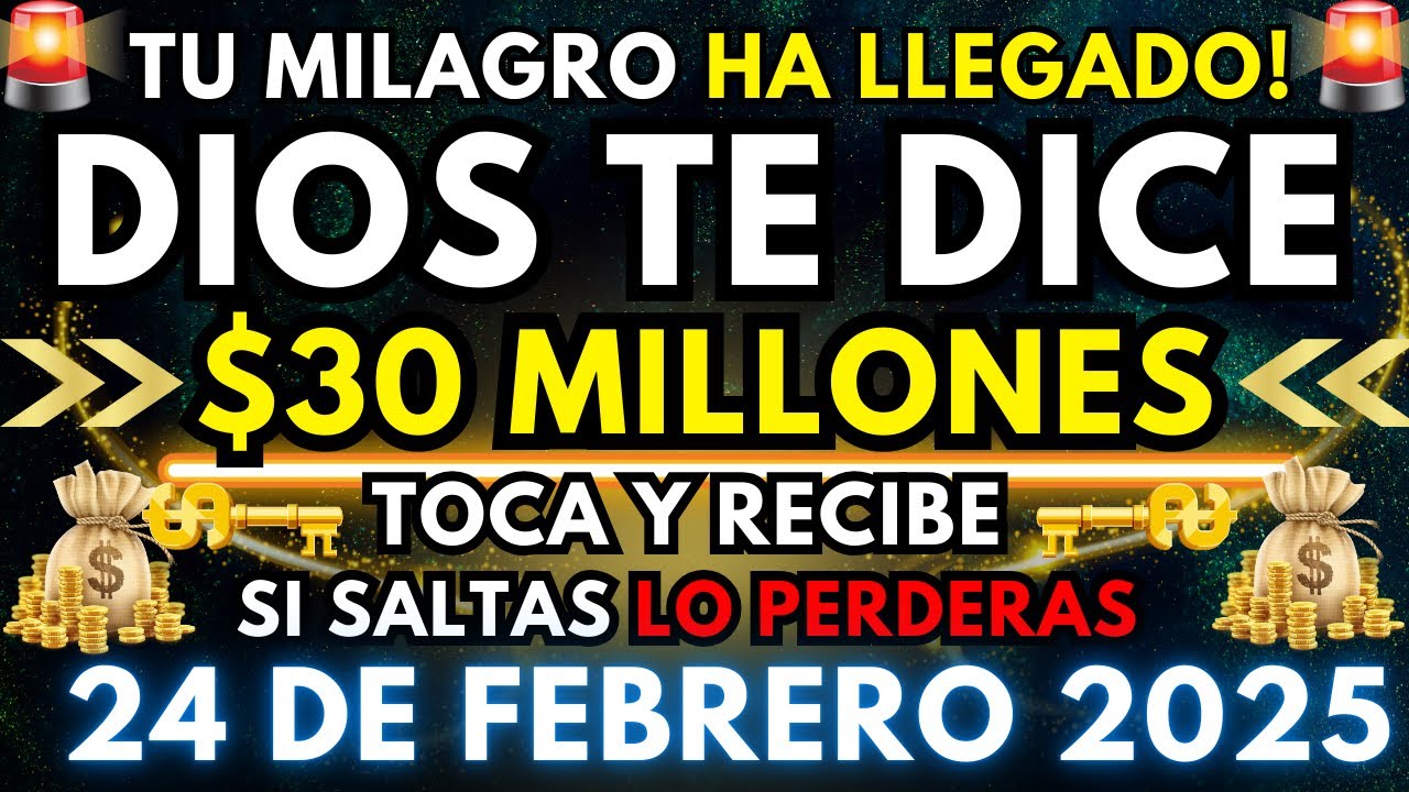 POCOS ESCUCHARÁN ESTO Y RECIBIRÁN SU BENDICIÓN HOY MISMO ¡SI LO IGNORAS, LO PERDERÁS TODO!