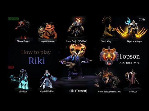 Meteor Hammer Riki by Topson.How to play Riki(Mid)?