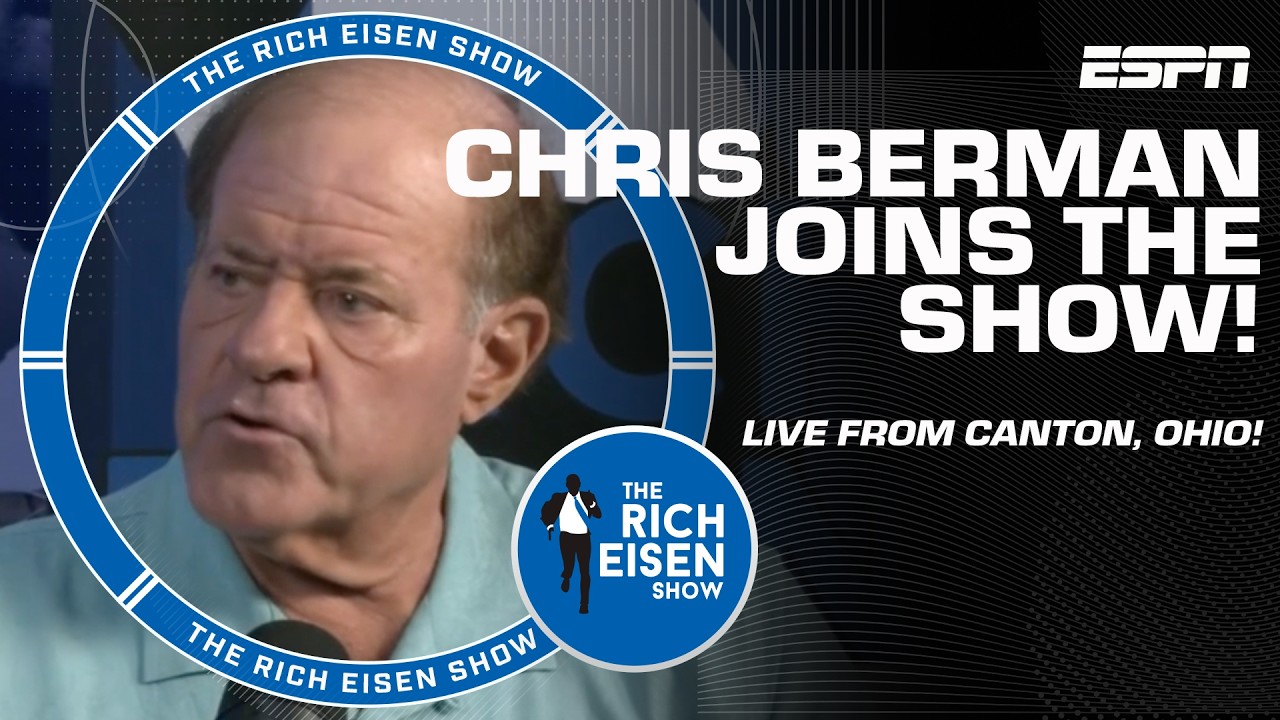 Chris Berman on first enshrinement moment and Drew Brees story | The Rich Eisen Show