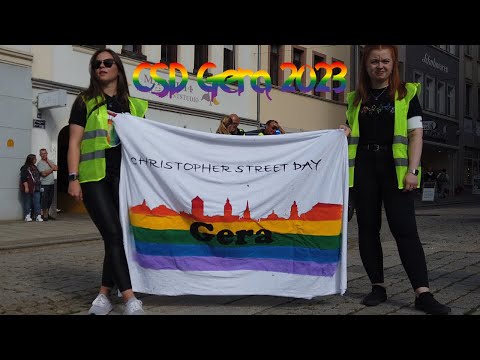 Christopher Street Day Demonstration | #CSD Demo Gera | 30. September 2023 | #LGBT | Tankii