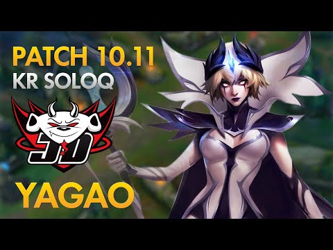 JD Gaming Yagao - Mid Lane: LeBlanc vs Lucian - KDA 20/1/5