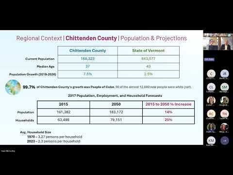 Preapplication Review Meeting - Chittenden County Regional Planning Commission 12/1/2025 - Part 1