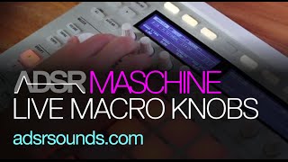 NI Maschine - macro knobs for live performing - How To Tutorial