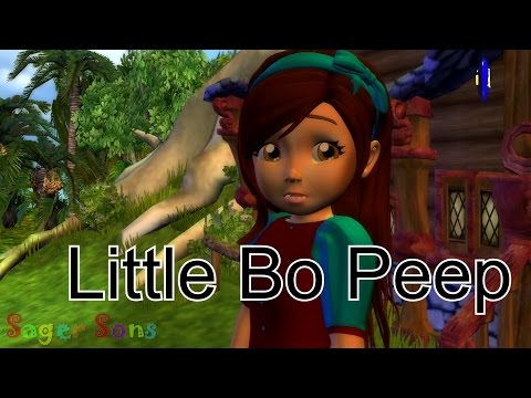 Little Bo Peep Has Lost Her Sheep Nursery Rhyme