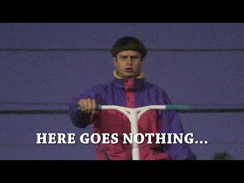 Oliver Tree hits the Roof Top Death Gap