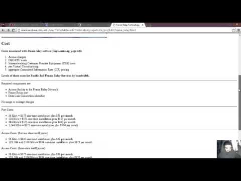 4.4.1.1 Frame-Relay Budget Proposal Instructions