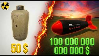 Testing BOMBS from $50 to $100,000,000,000,000 | GMod