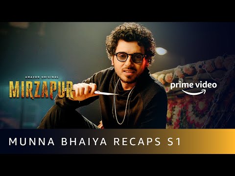 Munna Bhaiya Recaps Mirzapur | Divyenndu | Amazon Original | Oct 23