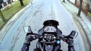preview picture of video 'Yamaha XTZ 660 - test kamerki Mobius Actioncam HD !'
