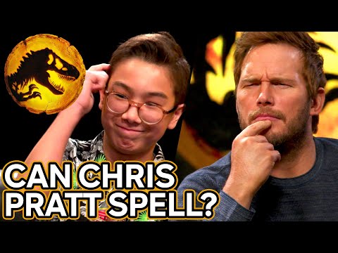 Dinosaur Spelling Bee! Kids VS Cast | JURASSIC WORLD: DOMINION