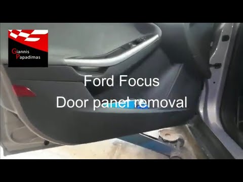 Ford Focus Ford (2011–2018)  door panel removal