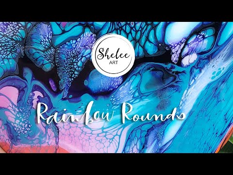 #19. Shelee Art - Rainbow Rounds Collection #2